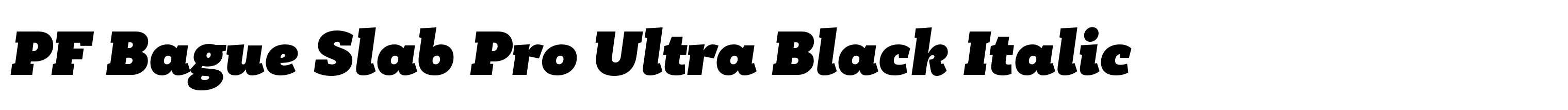 PF Bague Slab Pro Ultra Black Italic